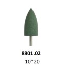 Профиль короткая пуля острая зеленая 10*19мм жесткая