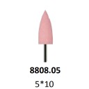 Профиль пуля острая розовая 5*10мм серередняя силиконовая для керамики 
