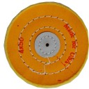 Полировальный круг желтый 4*40 (D-100 мм-40 слоёв материала),для станка 