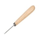 Шило на деревянной ручке 140мм GS4 Игла для бисероплетения с деревянной ручкой
