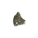 Кольцо  серебряное с капельным серебром (5,150326)