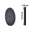 RF061 Каучукова EVE (1 * 16 мм) (ціна за 1 штуку) Профіль диск, .чорний   Обробка металів