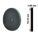 RF063 Каучукова EVE (1 * 16 мм) (ціна за 1 штуку) Профіль диск, .Зелений   Обробка металів 