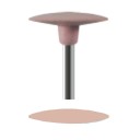 Профіль Лінза. 15*2 мм SH2423 Рожевий м яка (Сіліконовий Для драг металів та кераміки)