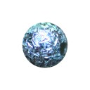 Шарик 10*2,5 mm  графика  алмазная грань серебро 925 проба 1,54гр 
