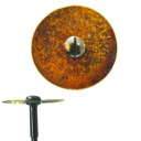  Спеченный алмазный диск  на твердосплавном дискодержателе 19 мм 0,61 мм жесткий