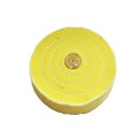 Круг желтый мягкий 5*50 YP( Мягче чем серия Dg )  5*50 (D-125 мм-50 слоёв материала), для станка