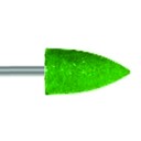Профиль короткая пуля острая зелёная 10*19 мм обычная цанга жестка