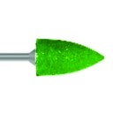 Профиль короткая пуля острая зелёная 10*19 мм  мягче жесткой
