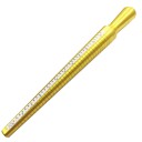 Кольцемер алюминиевый  золотой цвет S131 размер от 12 до 25 